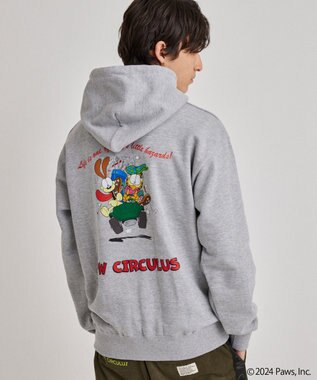 PW CIRCULUS 【MEN】Garfield フーディー グレー系