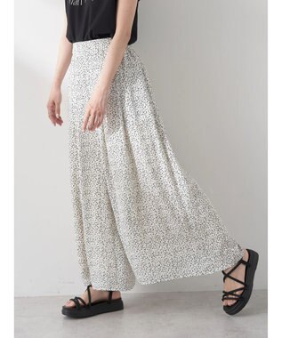 earth music&ecology 選べる丈スカーチョ Flower