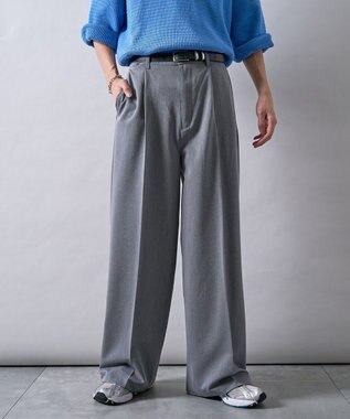 CRAFT STANDARD BOUTIQUE 半袖ダブルテーラードセットアップ Charcoal Gray