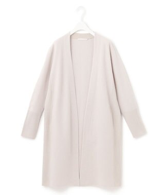 ICB L ミルドウール ロングカーディガン トープ系