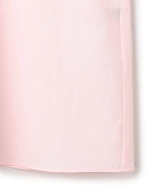 UNFILO L 【WEB限定カラー】バックリボン イージーケアシャツ ピンク