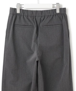 23区 【撥水加工/洗える】ドライ2WAYストレッチ ドロスト ワイド パンツ グレー系