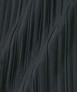 Green Parks ・ＥＬＥＮＣＡＲＥ　ＤＵＥ　プリーツノーカラージャケッ Black