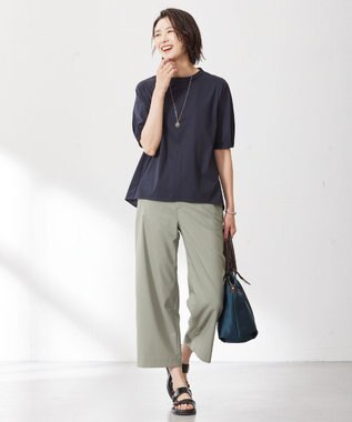J.PRESS LADIES Merciプレート ネックレス シルバー系