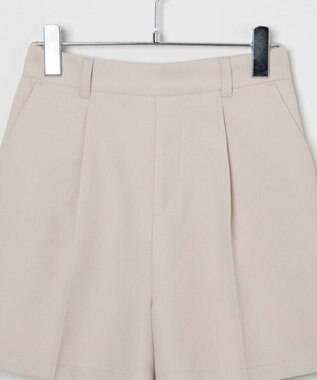 WEGO タックショートパンツ オフホワイト