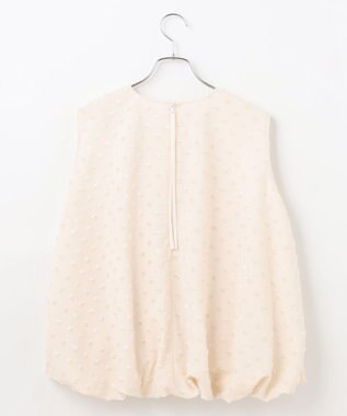 #Newans ジャガードドットバルーンブラウス オフ