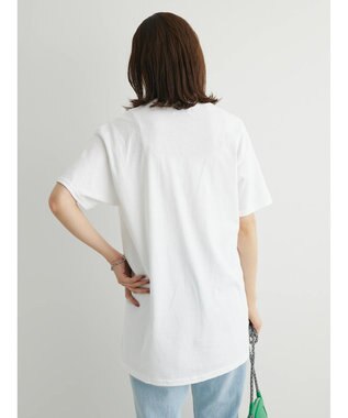 Green Parks ＮＹＣ　ロゴプリントＴシャツ Off White