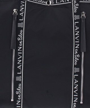 LANVIN en Bleu エヴリー ポーチ付トートバッグ ブラック