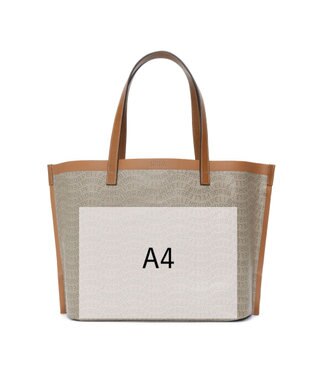 PELLE BORSA ミディアムトート Grise グリーズ 9111 キャメル