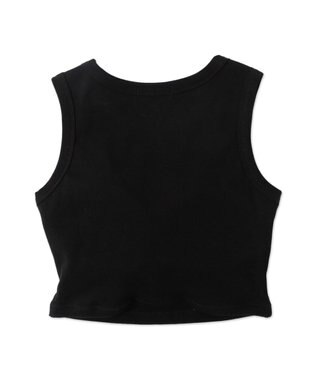 WEGO 【カップ付き】ハンドライティングプリントカップインタンク ブラック