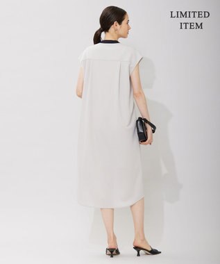 ICB 【WEB限定・洗える】ストレッチアムンゼン ワンピース トープ系