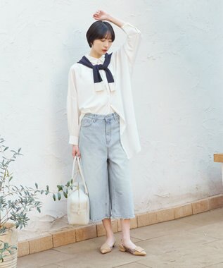 INTER-CHAUSSURES 【CHRISTIAN VILLA】イタリアンレザークラシックボストン オフホワイト