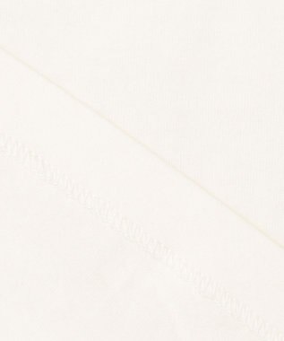 J.PRESS MEN 【UNISEX】ファブリックワッペン バックブルTシャツ ホワイト系