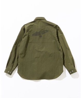 JOSEPH ABBOUD MOUNTAIN 【CREA掲載・ECO撥水・軽量】Teemu Jarviコラボシャツ カーキ系