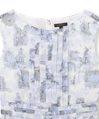 TOCCA 【星風まどかさん着用】SEA BLUE ドレス グレー系5