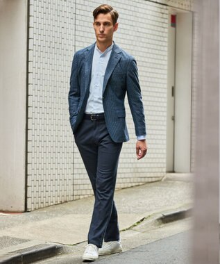 GOTAIRIKU 仕事で着られる 秋冬の綿パン【吸湿発熱/ストレッチ】ソフトサーモ ストレッチコットンパンツ ネイビー系8