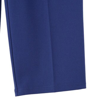 Green Parks きれいシルエット接触冷感テーパードパンツ Blue