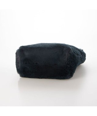 UNBILLION カシュカシュ cachecache / 下がりグログランワンハンドルエコファートート ブルー