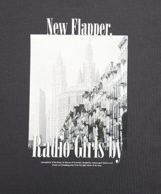 AMERICAN HOLIC フォトプリント半袖Ｔシャツ Charcoal Gray