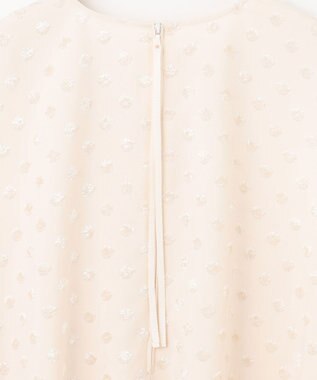 #Newans ジャガードドットバルーンブラウス オフ