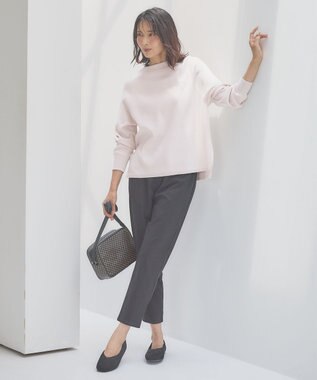 ANY 【洗濯機可能】しあわせタッチニットプルオーバー オイスター