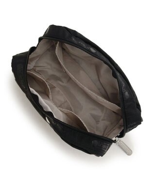 LeSportsac RECTANGULAR COSMETIC/レッド/ホワイトハートEMB レッド/ホワイトハートEMB