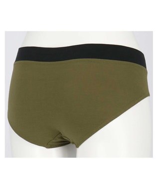 une nana cool 綿ベア天竺 カラーブロッキング ショーツ OV