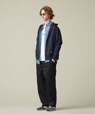 J.PRESS YORK STREET 【UNISEX】デニムワークシャツ サックスブルー系