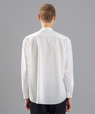 JOSEPH HOMME コンフォートクリアオックス　バンドカラーシャツ ホワイト系