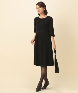 組曲 NOIR ガーシュストレッチバーズアイ ブラック系