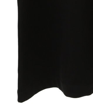 AMERICAN HOLIC ハーフＺＩＰ裏毛ワンピース Black