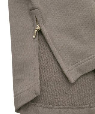 AMERICAN HOLIC サイドZIPスウェットプルオーバー Mocha