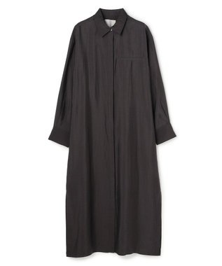 ポプリン シャツワンピース