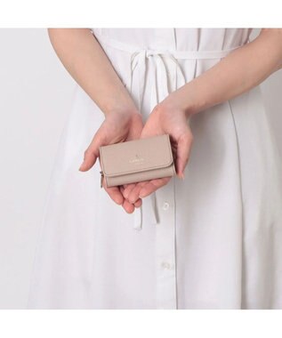 LANVIN en Bleu リュクサンブール キーケース オールドローズ