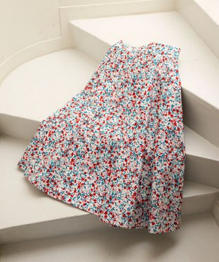 組曲 【23AW】フラワープリント ドラマティック スカート ピンク系5