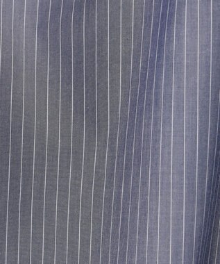 ANY 【UVカット/吸水速乾/抗菌防臭】エニィファンクション ノースリーブブラウス ネイビーストライプ