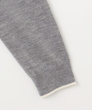 J.PRESS LADIES 【WEB限定カラーあり・洗える】アーガイルツイン ニット グレー系