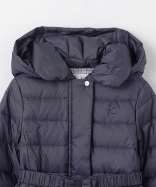 組曲 KIDS 【150-170㎝】ロング ダウン ネイビー系