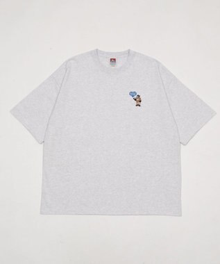 WEGO 別注BENDAVISワンポイントT（SS） アッシュグレー