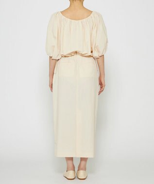 uncrave 【撥水・洗濯機洗い可】ライトプルーフナイロン ワンピース（uncrave WHITE） エクリュ