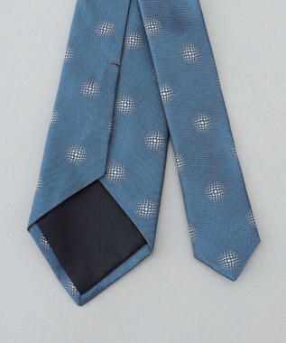 GOTAIRIKU 日本縫製/オリジナル柄【Fermo Fossati】ネクタイ_小紋柄 ターコイズブルー系8