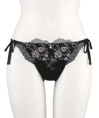 San-ai Resort（三愛水着楽園） エレガントコレクション2404ヒモショーツ  【northerly】 ブラック