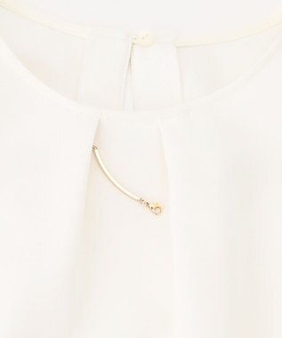 ANY SIS S 秒映えセレモニー セットアップ 半袖 オフ×ライトブルー