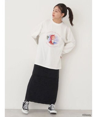 earth music&ecology Ｄｉｓｎｅｙ／フロントダイナロンＴ White