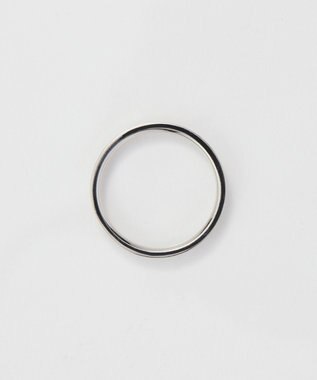 Phoebe 【金属アレルギー対応】メタルリーフカットリング　シルバー　9号/11号/16号/19号　サージカルステンレス シルバー