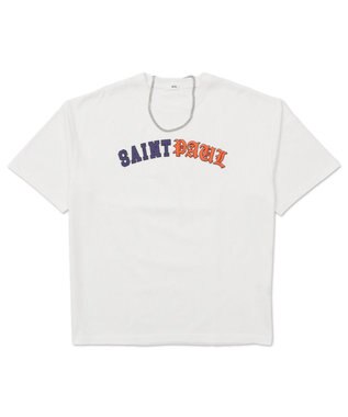 WEGO 【ユニセックス着用ITEM】アクセ付きグラフィックT（SS） ホワイト