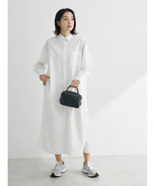 Green Parks アソートシャツワンピース Off White