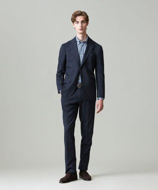 J.PRESS MEN 【セットアップ対応】SOFAニット ハイグレードジャージ ジャケット ネイビー系8