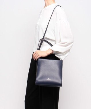 CLATHAS モス 2wayショルダーバッグ（ポシェット付き） ダークブルー