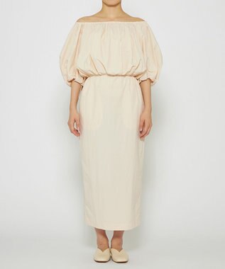 uncrave 【撥水・洗濯機洗い可】ライトプルーフナイロン ワンピース（uncrave WHITE） エクリュ